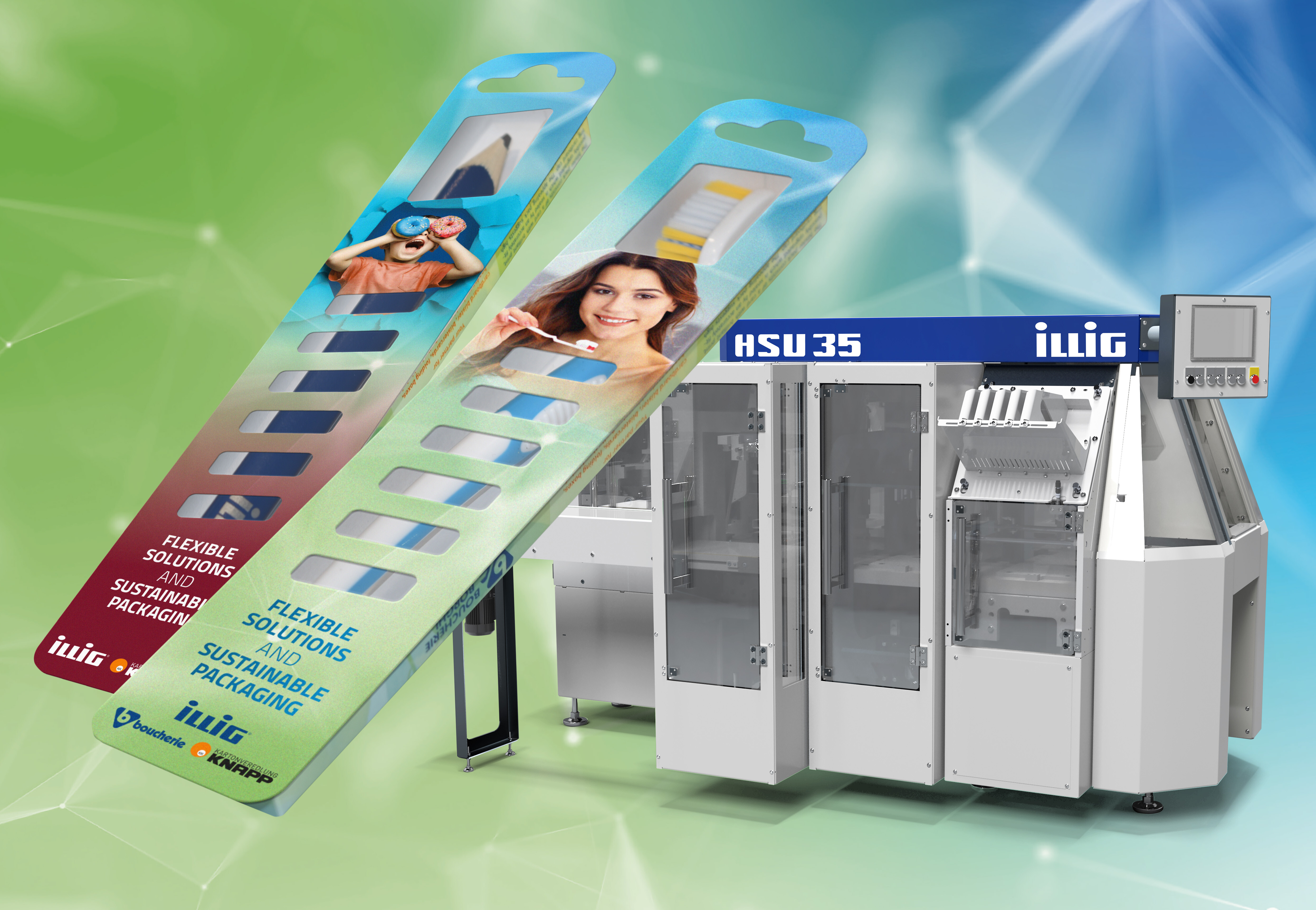 ILLIG Verpackungssysteme für nachhaltige Lösungen | © ILLIG Maschinenbau GmbH & Co. KG ILLIG Verpackungssysteme für nachhaltige Lösungen | © ILLIG Maschinenbau GmbH & Co. KG