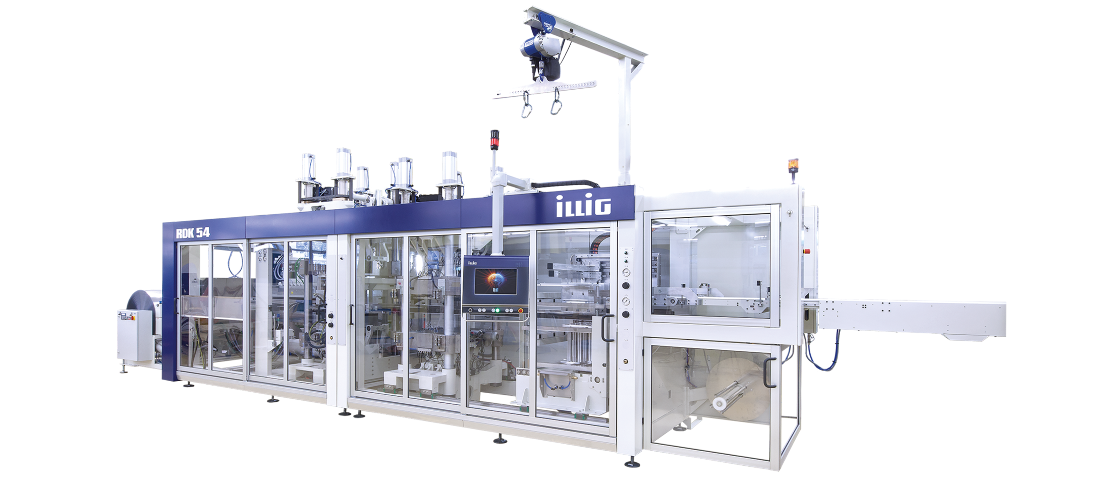 ILLIG IC-RDK 54k automatic roll-fed machine separate forming and punching | © ILLIG Maschinenbau