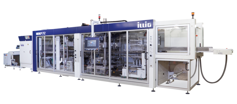 ILLIG IC-RDKP 72k Rollenautomat getrennt formend u. stanzend | © ILLIG Maschinenbau