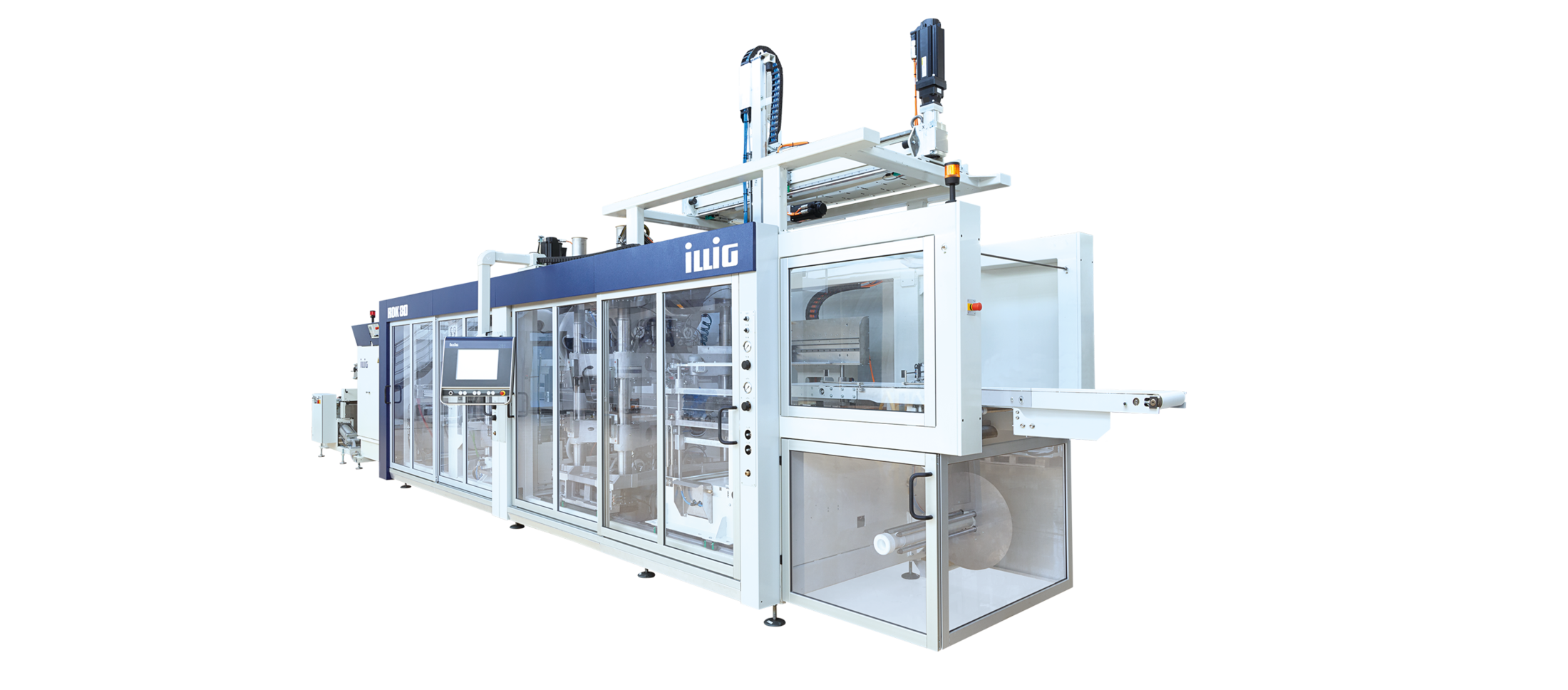 ILLIG IC-RDK 80k automatic roll-fed machine separate forming and punching  | © ILLIG Maschinenbau