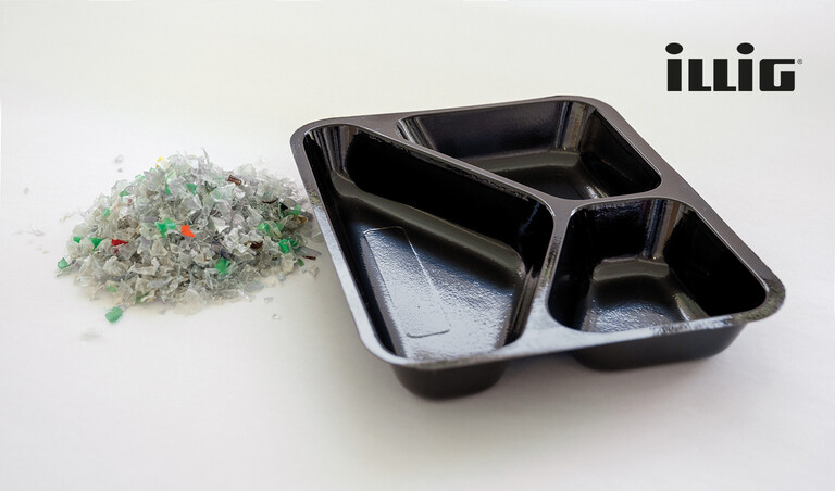 ILLIG APET to CPET Upcycling | © ILLIG Maschinenbau GmbH & Co. KG ILLIG APET to CPET Upcycling | © ILLIG Maschinenbau GmbH & Co. KG